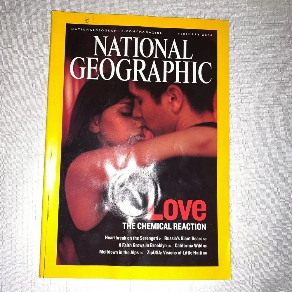 NATIONAL GEOGRAPHIC 2006 Set 4 Magazines Quake Love Grand Canyon DNA Educational